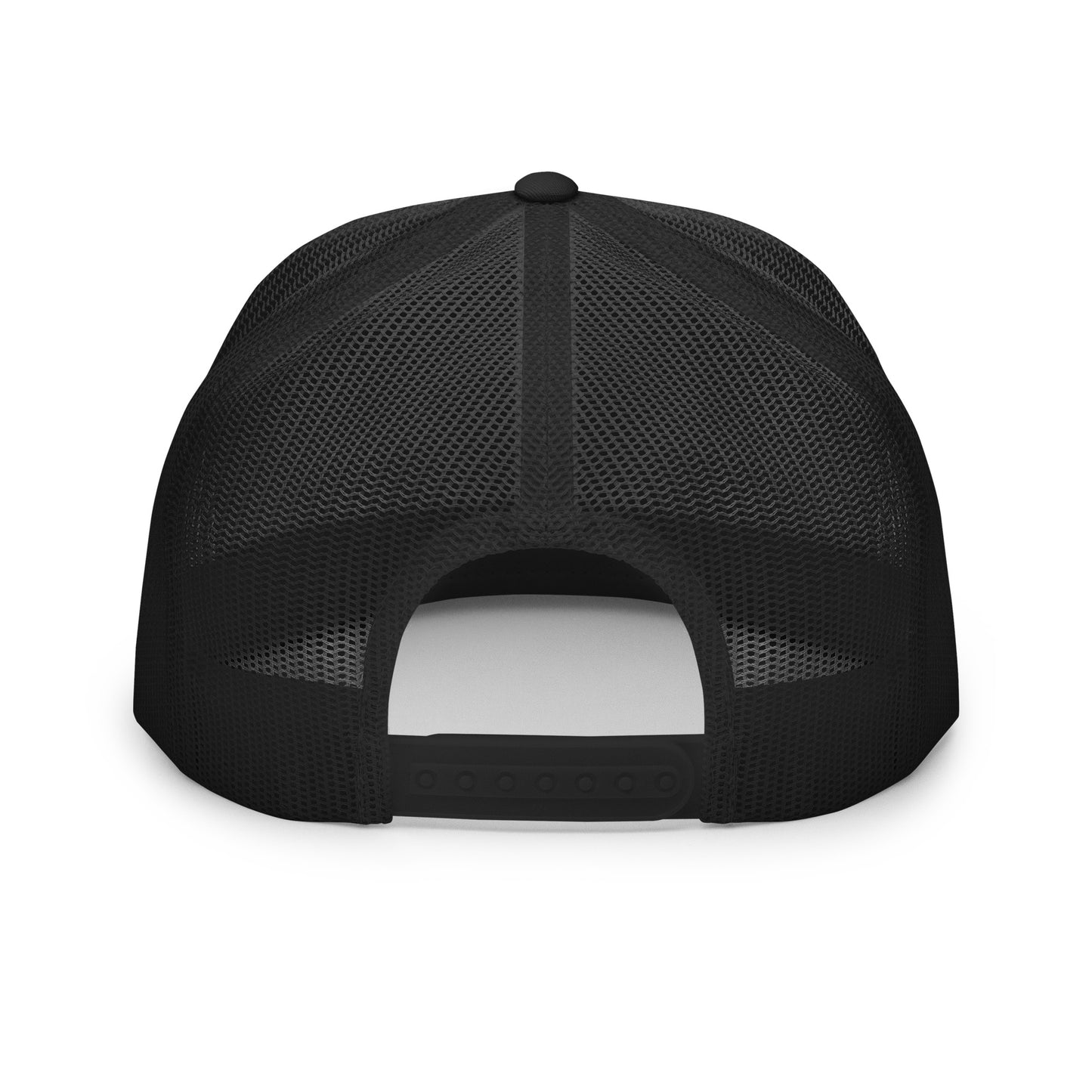 Black Manafest Trucker Cap with White Logo