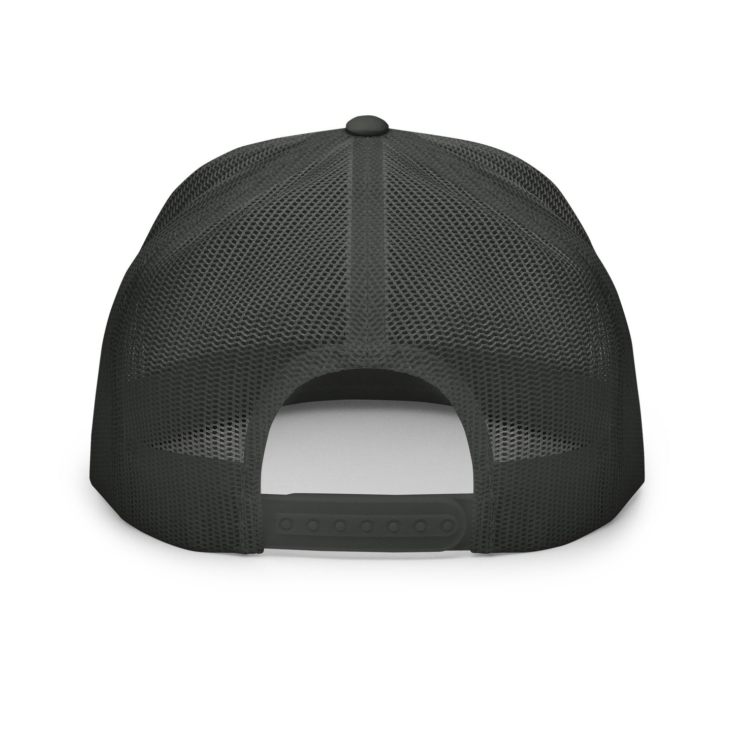 Dark Charcoal Trucker Cap Manafest Black Logo