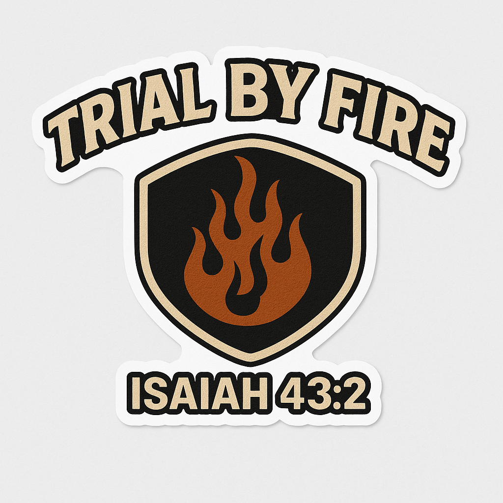 Trial By Fire Sticker