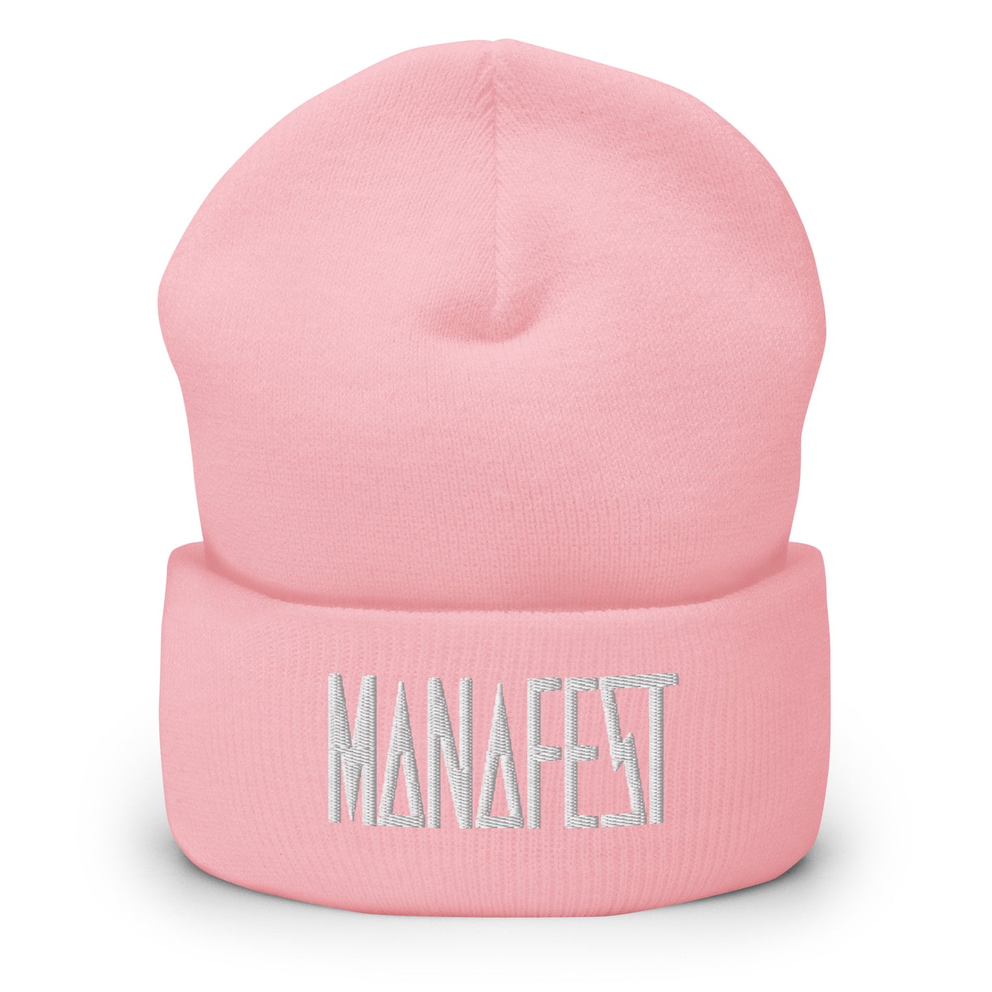 Womens Pink Manafest Beanie