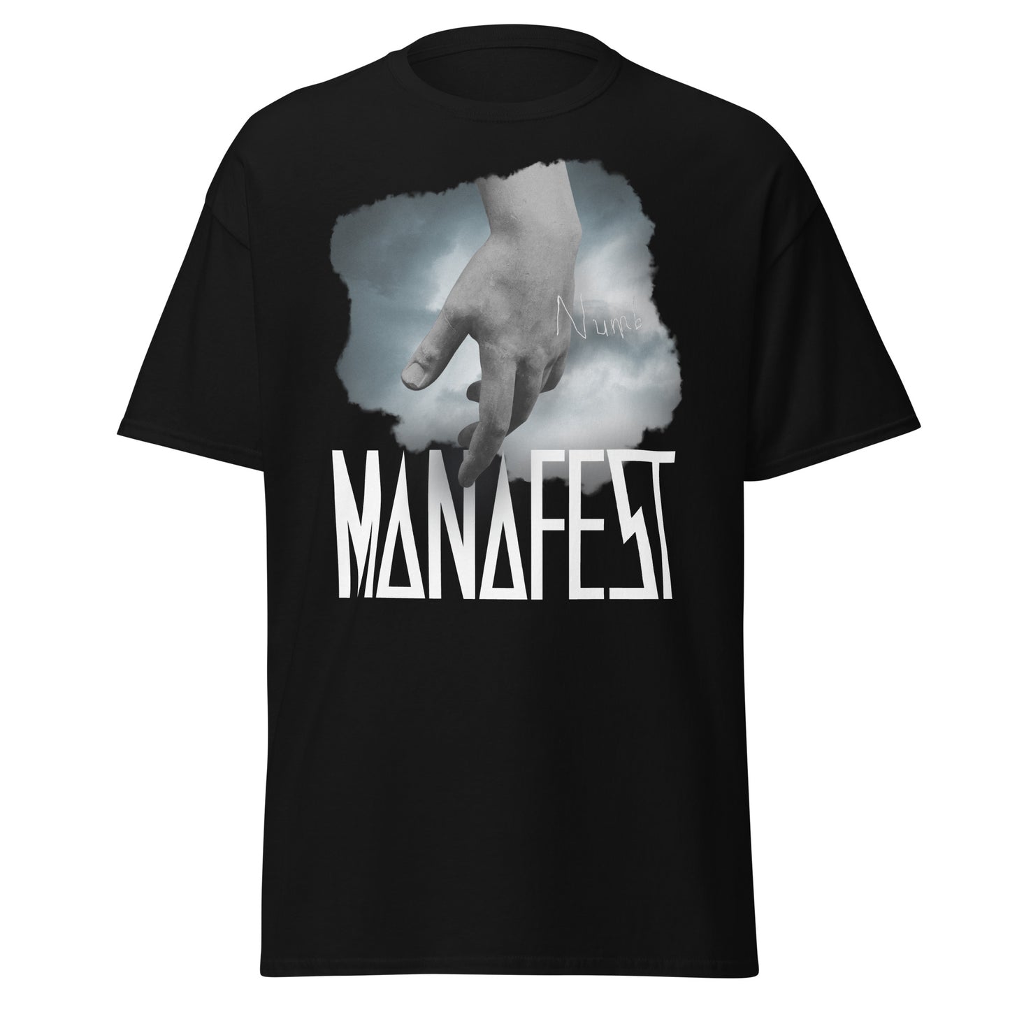 Black Numb T-shirt Manafest OG Logo Bottom