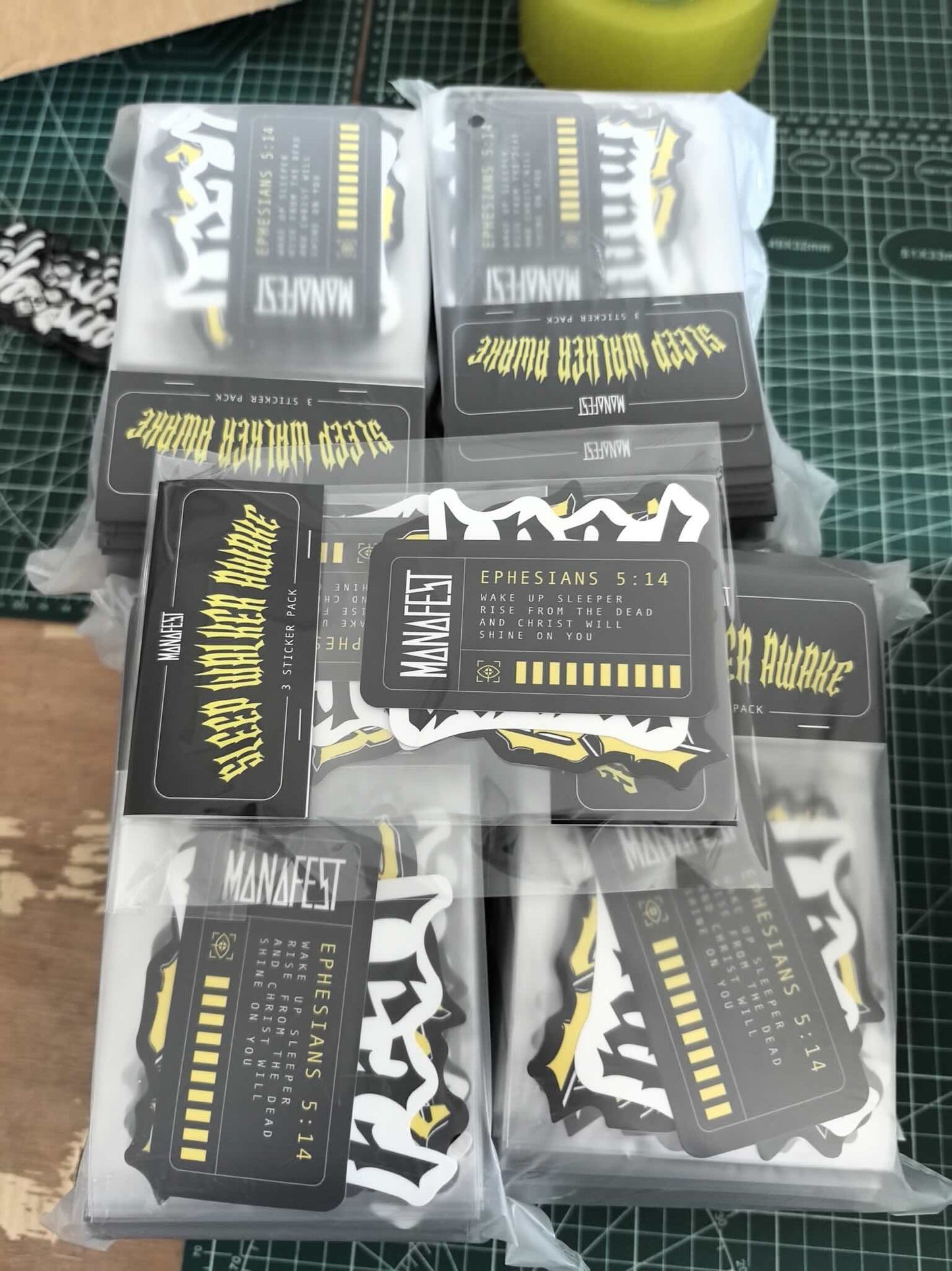 Sleep Walker Awake 3 Sticker Pack