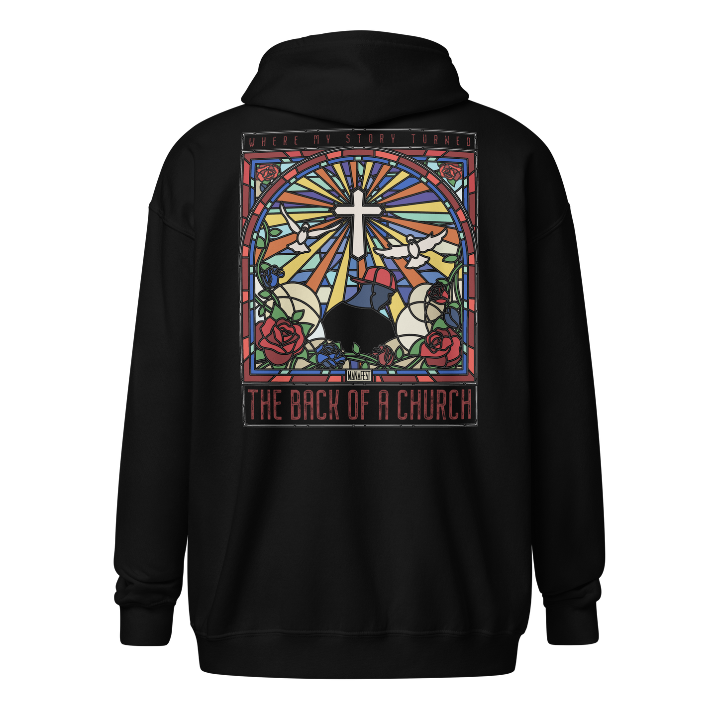 Back Of A Church Unisex Zip hoodie