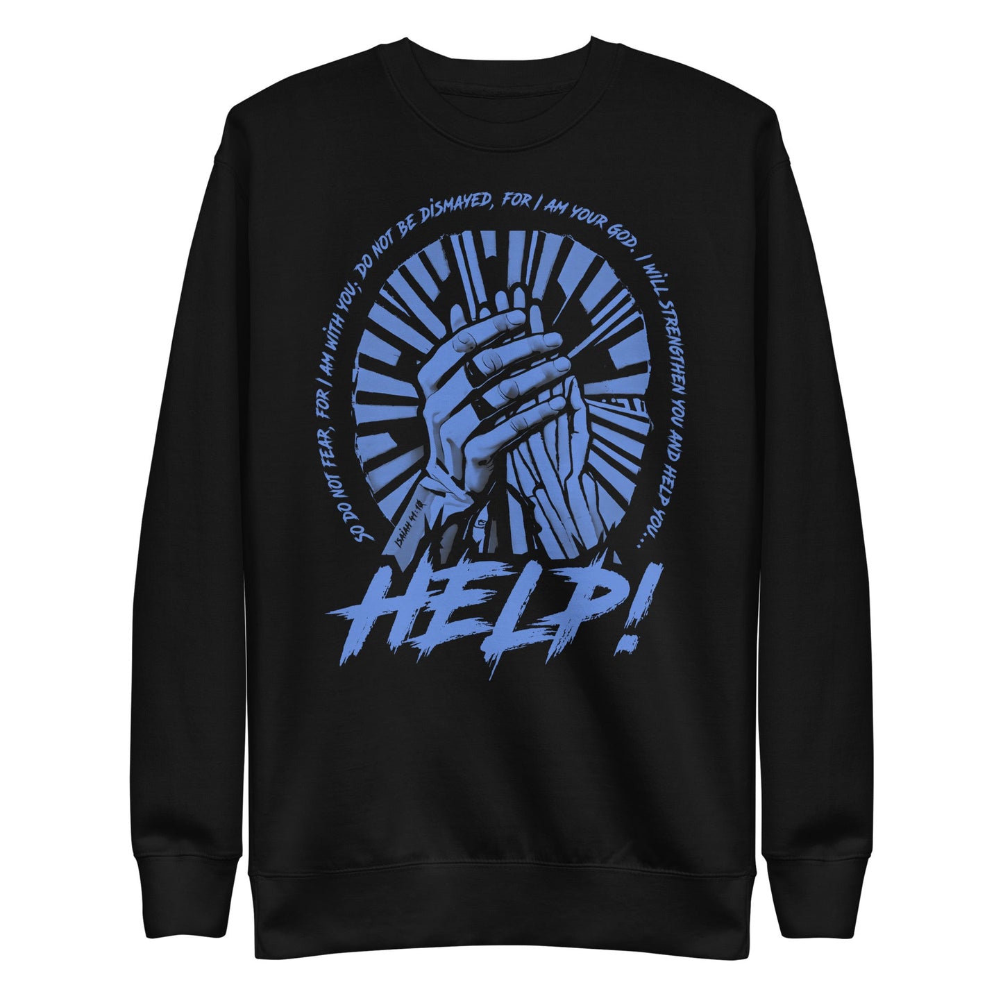 Autographed 1 of 1 Help Sweatshirt (XL)