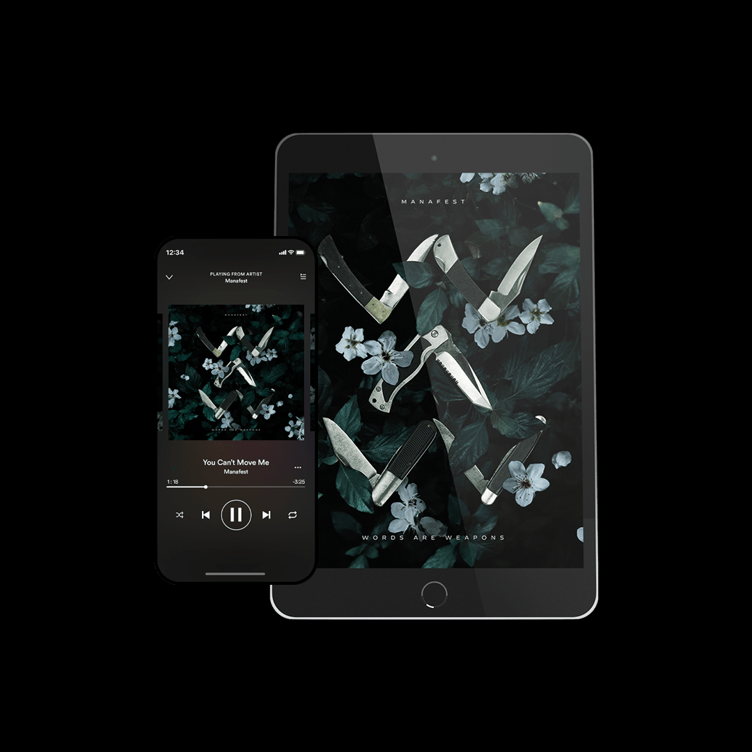 Bundle #1 Words Are Weapons Early Digital Download + Instrumentals Instant Download