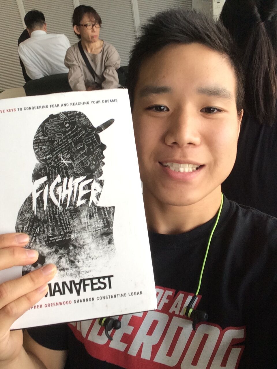 Manafest Fighter Book - 5 Keys To Conquering Fear and Reaching Your Dreams