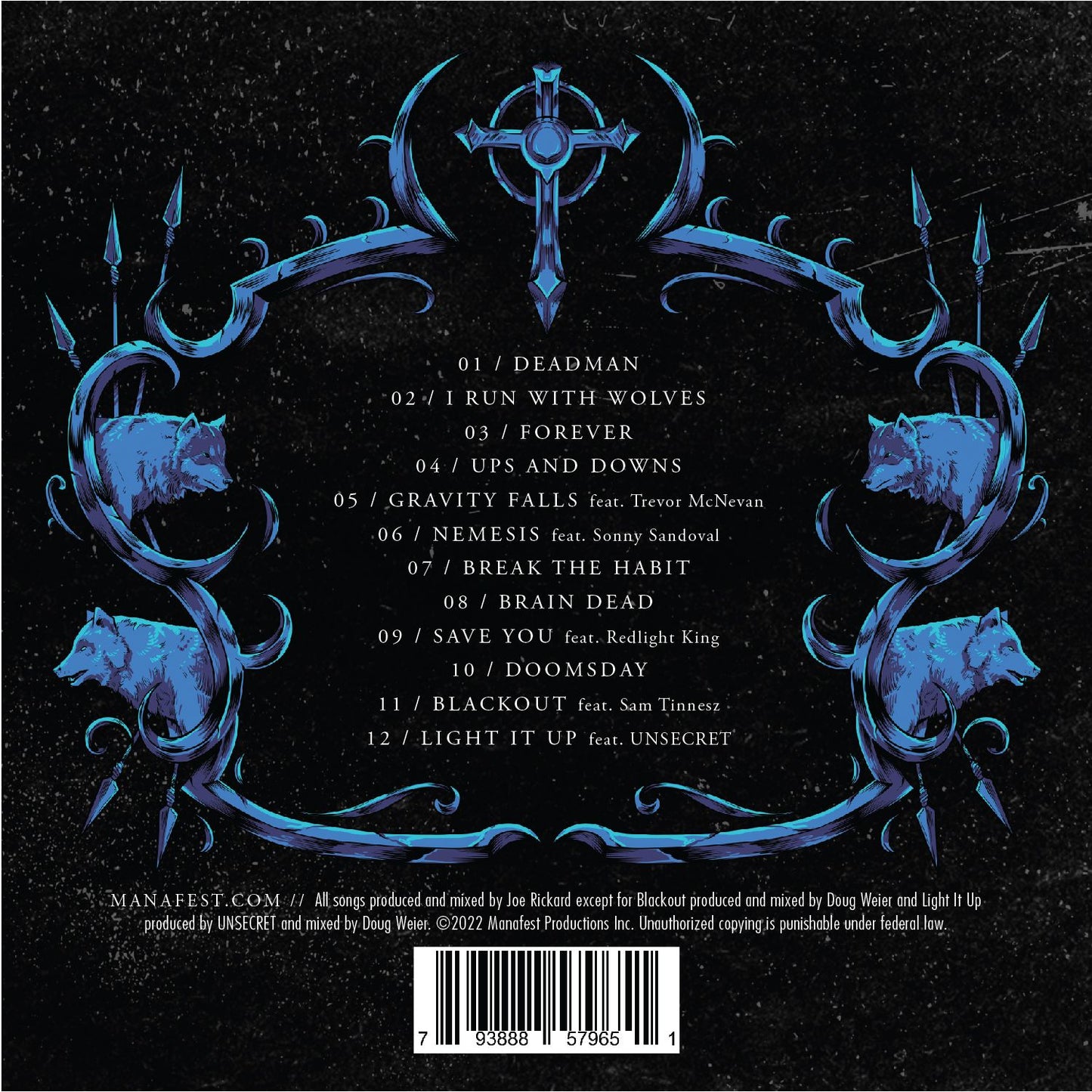 Autographed & Numbered I Run With Wolves Limited Edition Vinyl + Digital Album Download