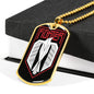 Fighter Dog Tag Chain