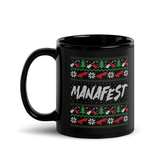 Classic Christmas Manafest Mug
