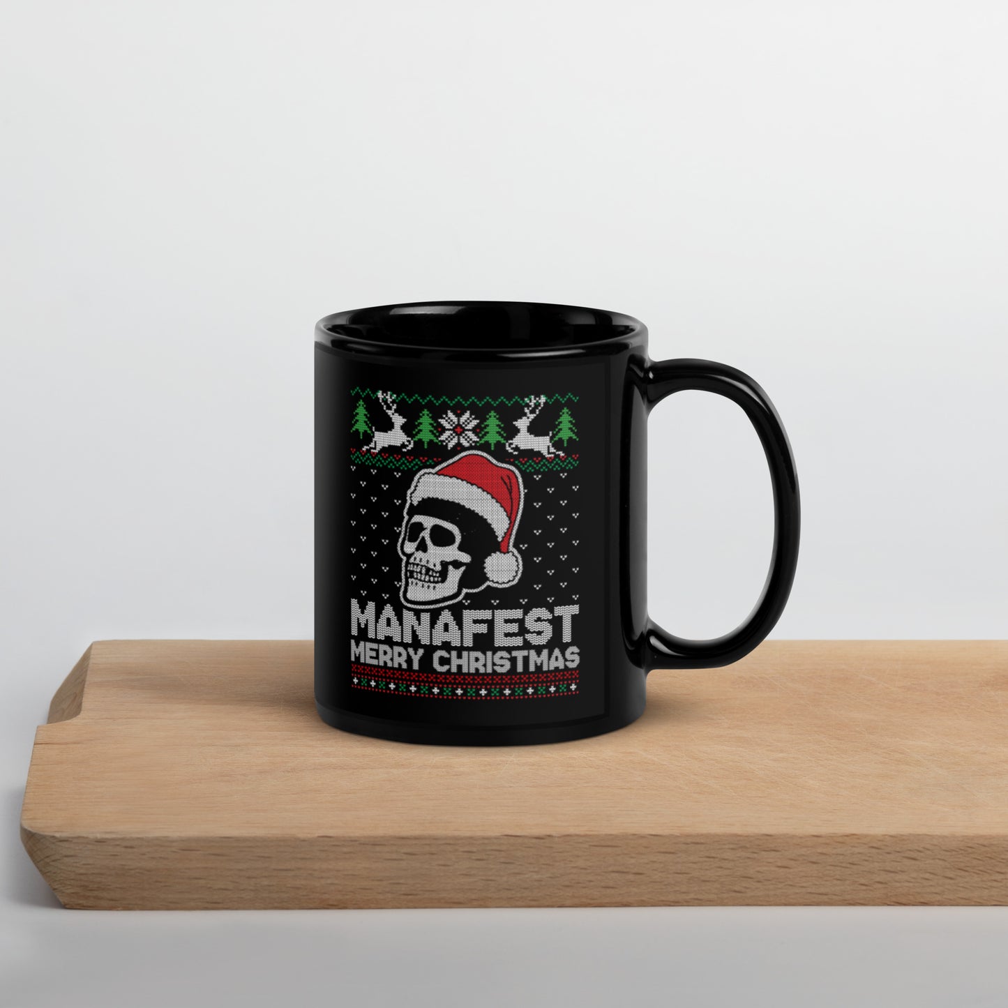 Skull Santa Manafest Mug