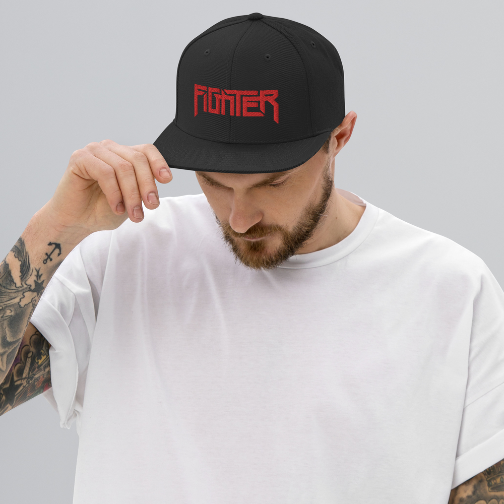 Fighter Red Snap Back