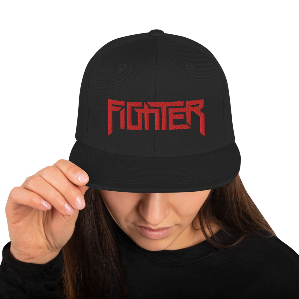 Fighter Red Snap Back