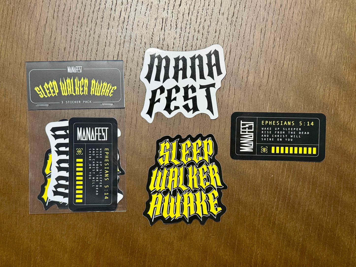 Sleep Walker Awake 3 Sticker Pack