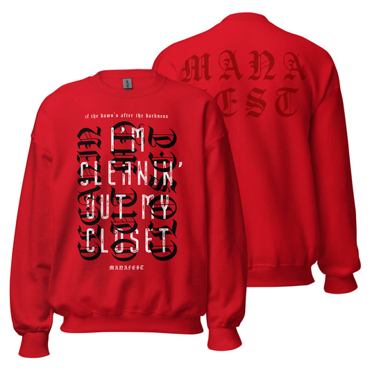 Cleanin' Out My Closet Sweatshirt Red + MP3 Download