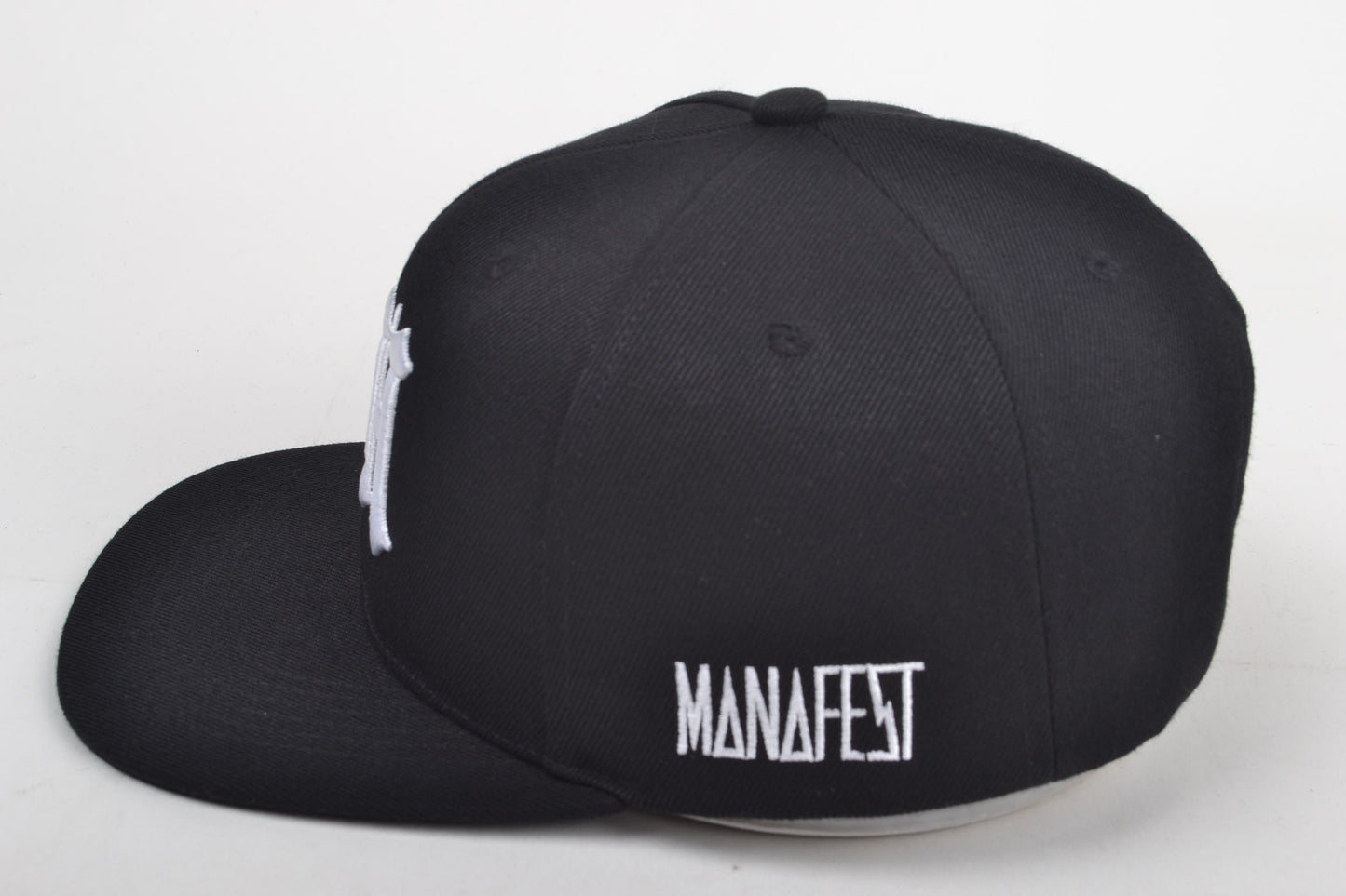 Custom M Logo Black Snap Back Hat (Collectors Edition)