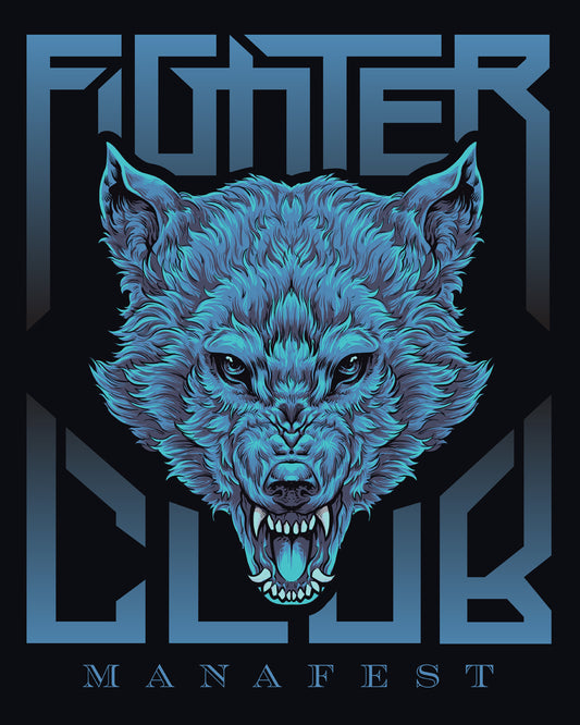 Wolves Raging Wolf Sticker