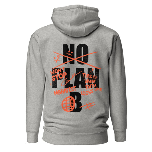 No Plan B Grey Hoody (X-Large Size Only) Signed by Manafest