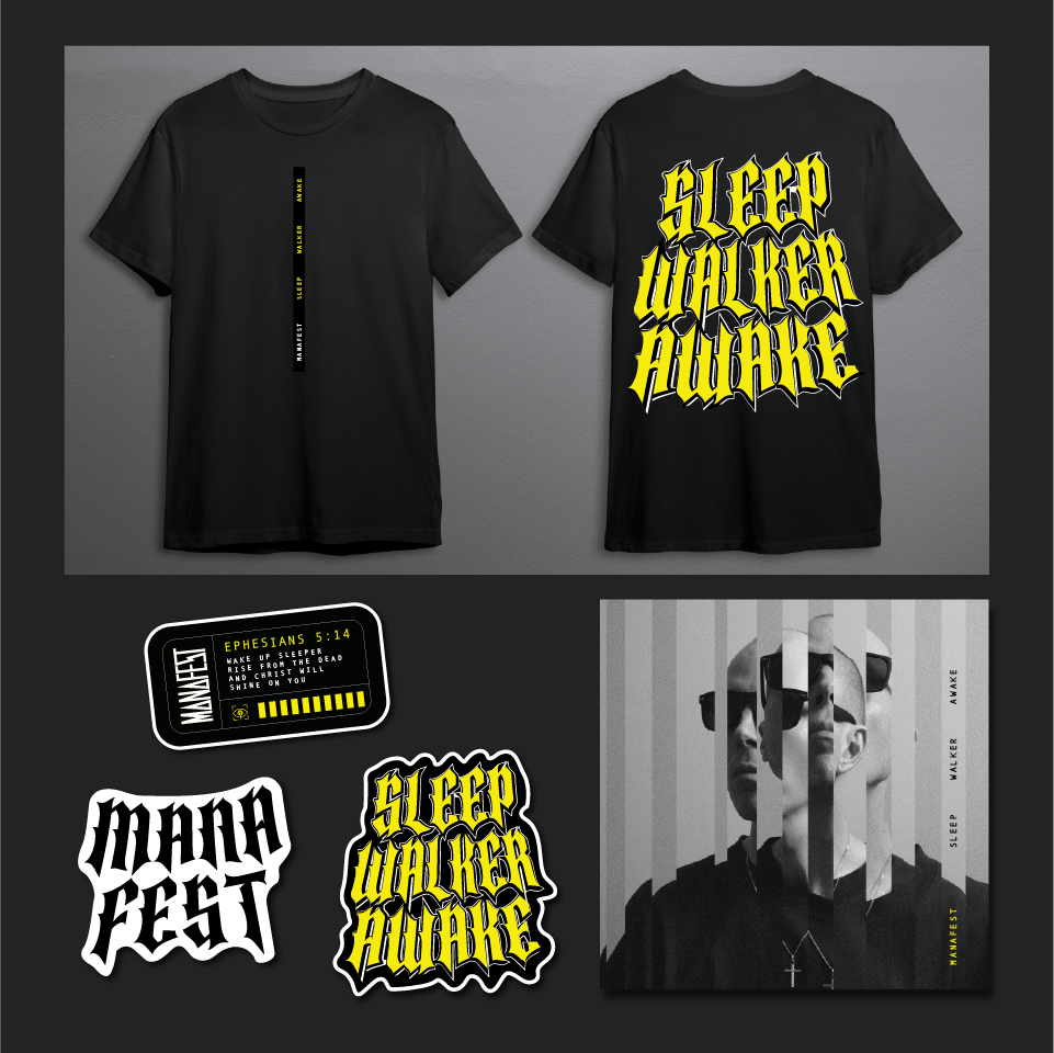 Sleep Walker Awake T-Shirt + CD Pre-Order