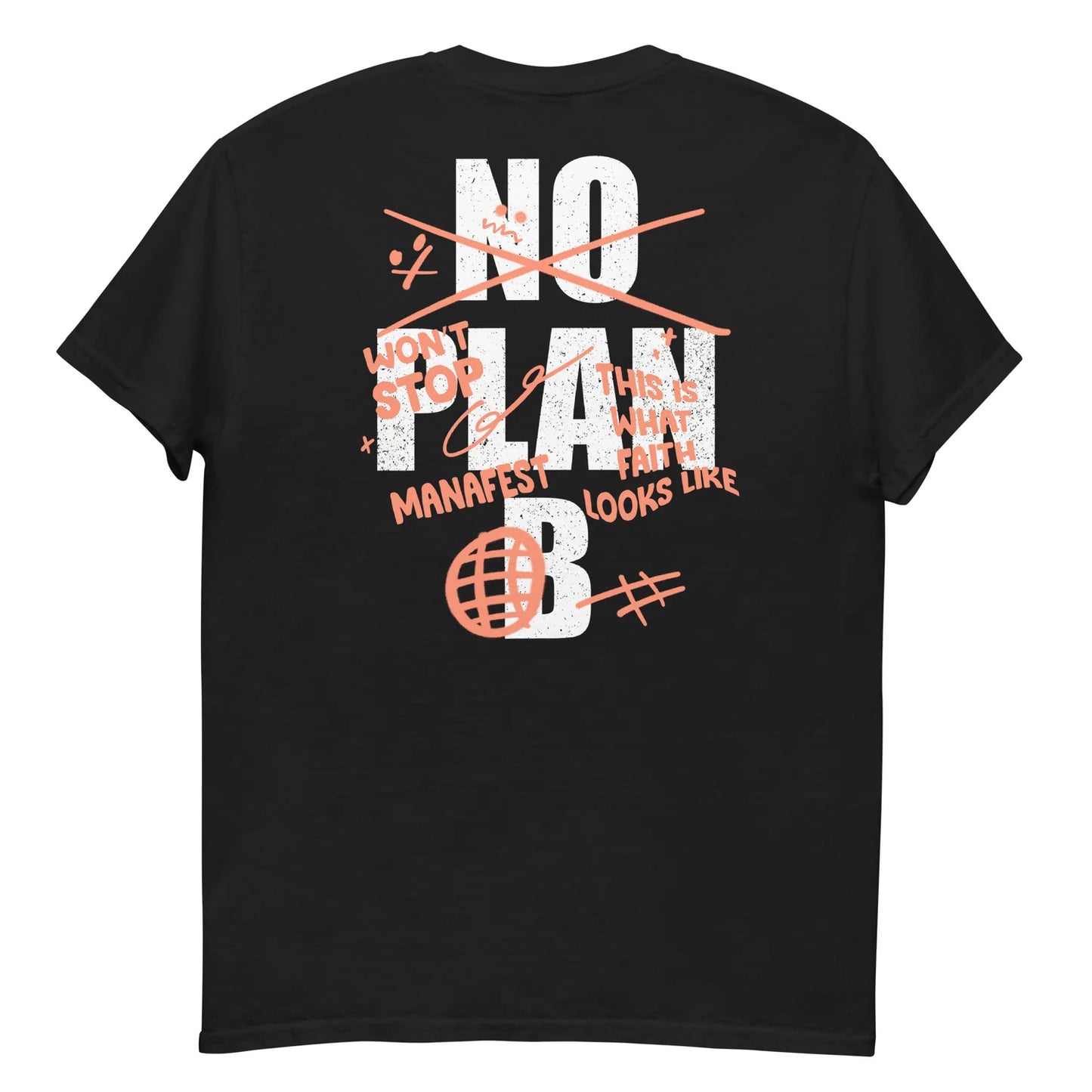 Limited Edition Black No Plan B Unisex T-shirt