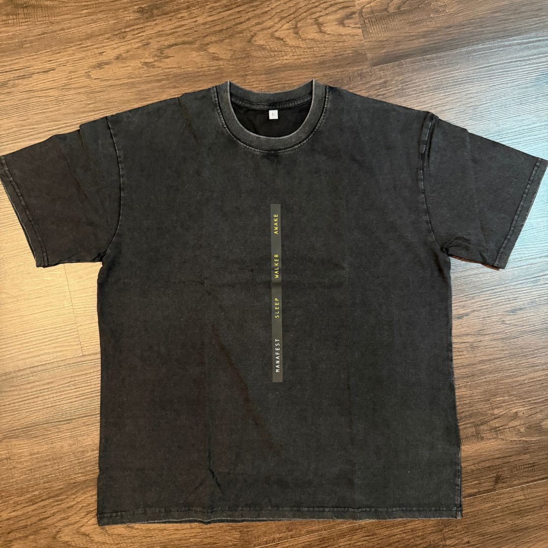 Limited Edition Sleep Walker Awake Streetwear Uni-sex T-Shirt