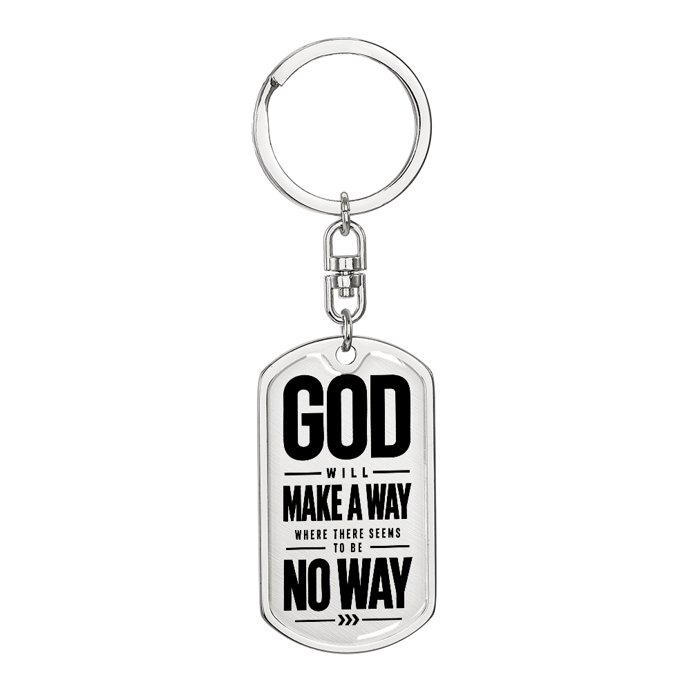 God Will Make a Way Key Chain