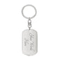 God Will Make a Way Cross Key Chain