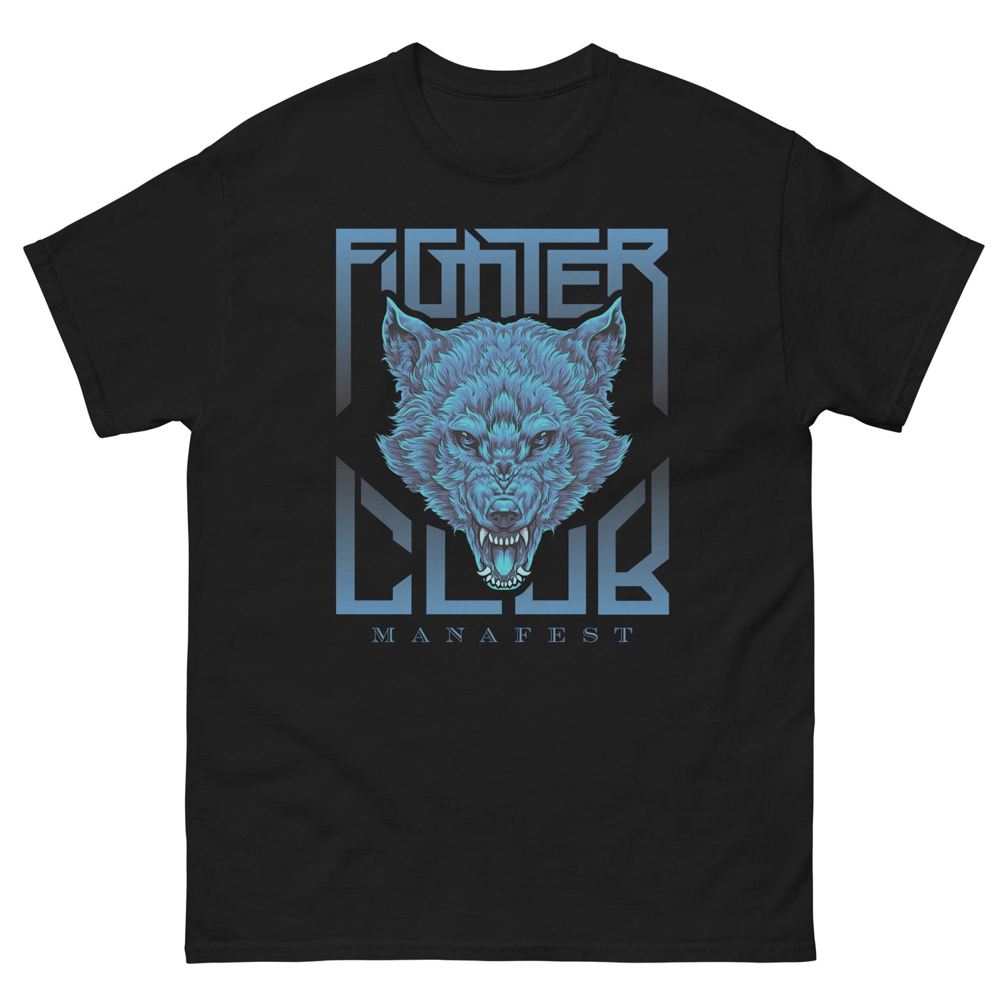 Raging Wolf Fighter Club T-Shirt