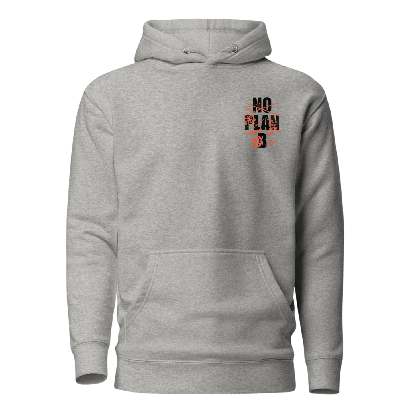 No Plan B Grey Hoody (X-Large Size Only) Signed by Manafest