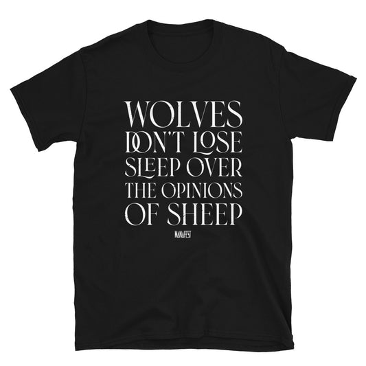 Don't Lose Sleep Wolf Back Unisex T-Shirt