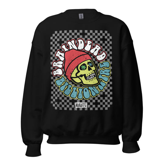Braindead Unisex Sweatshirt Black
