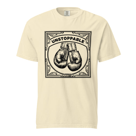 UNSTOPPABLE Unisex garment-dyed heavyweight t-shirt + MP3 Download