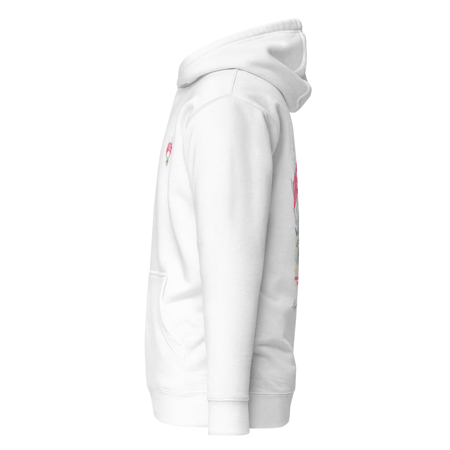 Unstoppable Premium White Dove Unisex Hoodie