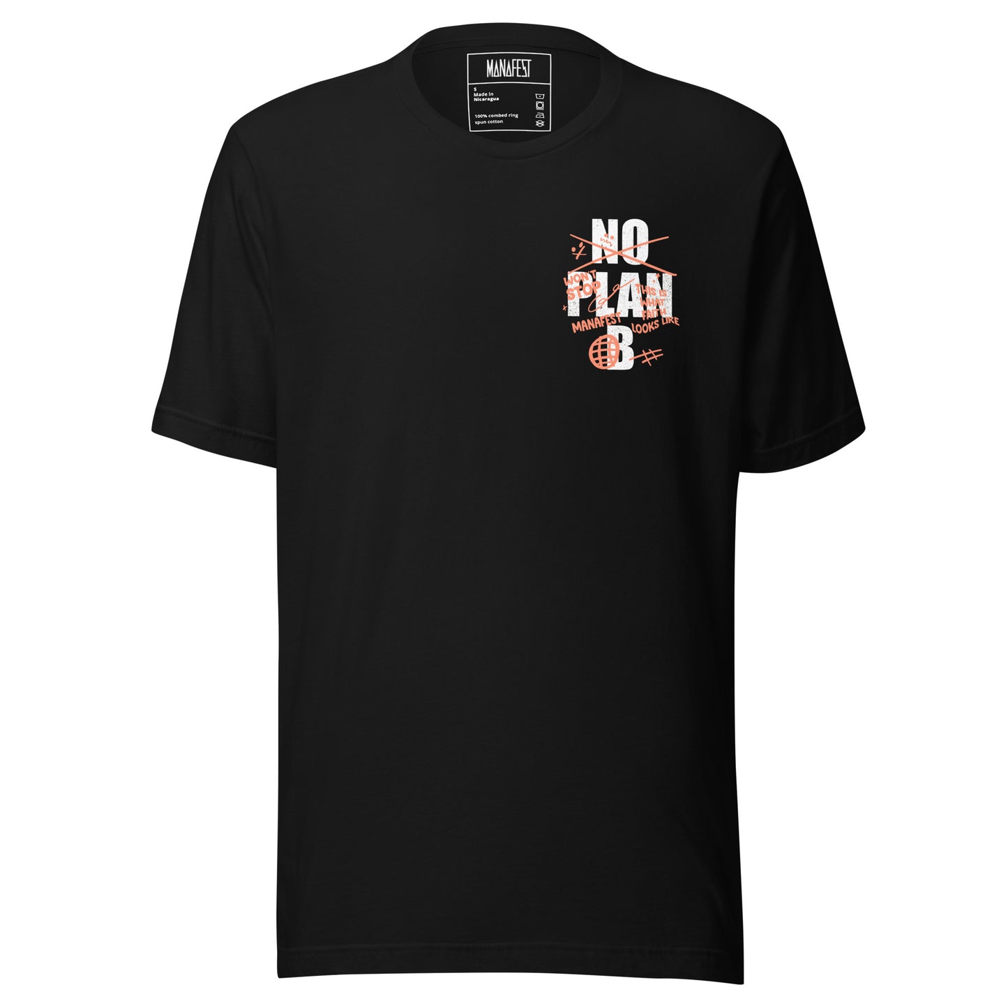 Limited Edition Black No Plan B Unisex T-shirt