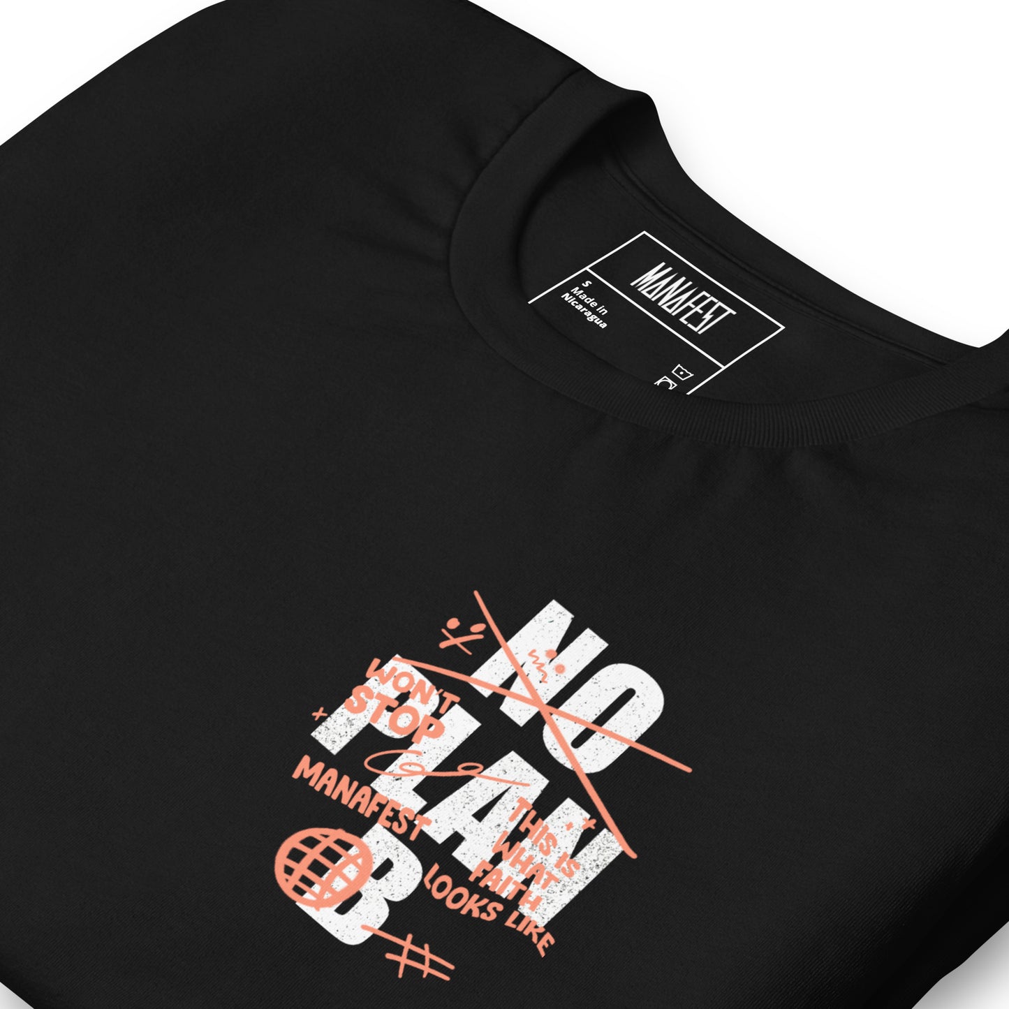 Limited Edition Black No Plan B Unisex T-shirt