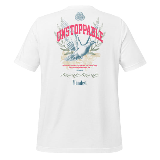 Unstoppable White Dove Unisex t-shirt