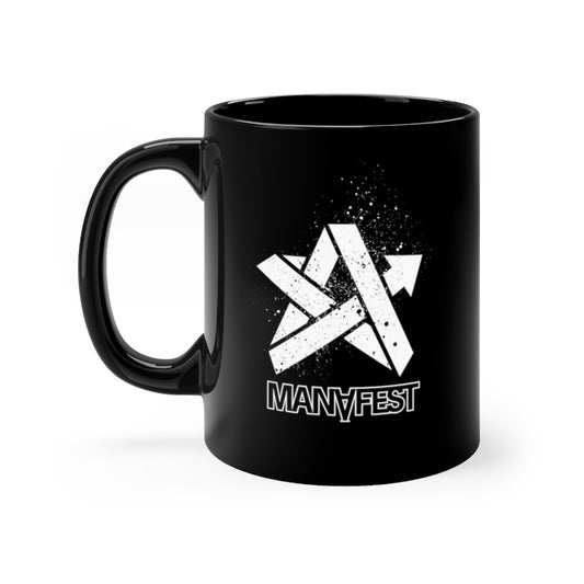 The Chase 10 Year Anniversary Black mug 11oz