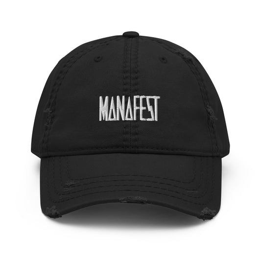 Classic Manafest Logo Distressed Dad Hat