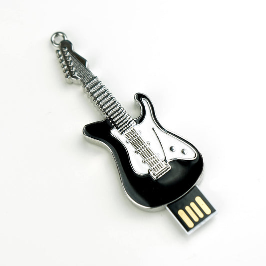 Guitar USB Flash Drive Keychain (Includes 15 Manafest Albums)