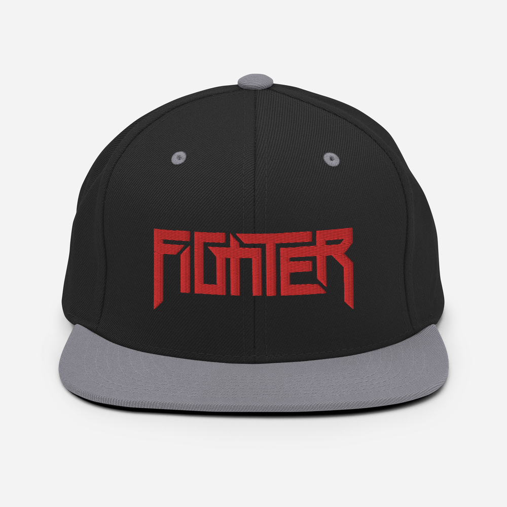 Fighter Red Snap Back