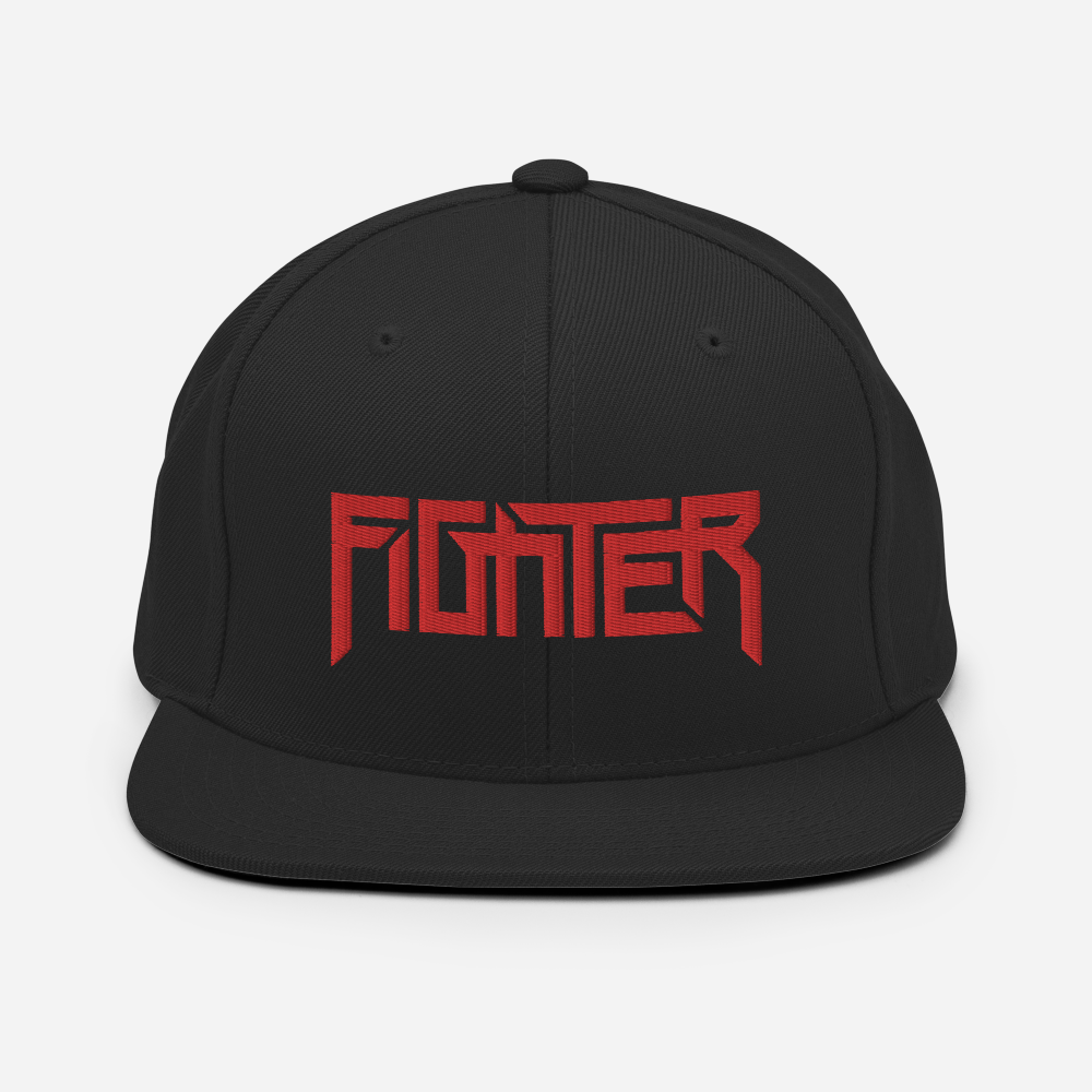 Fighter Red Snap Back