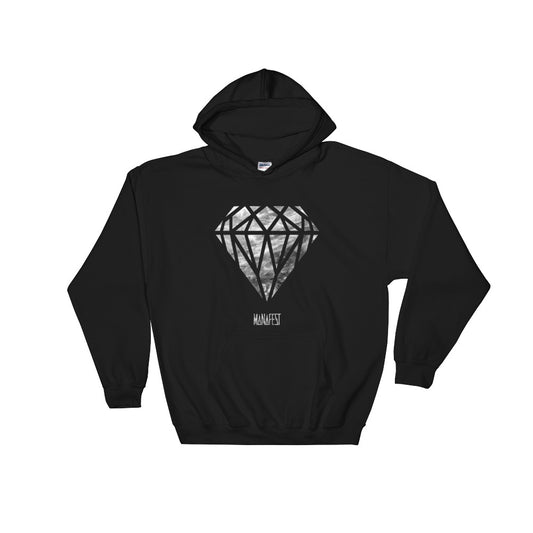 Manafest Black Hoody Diamond