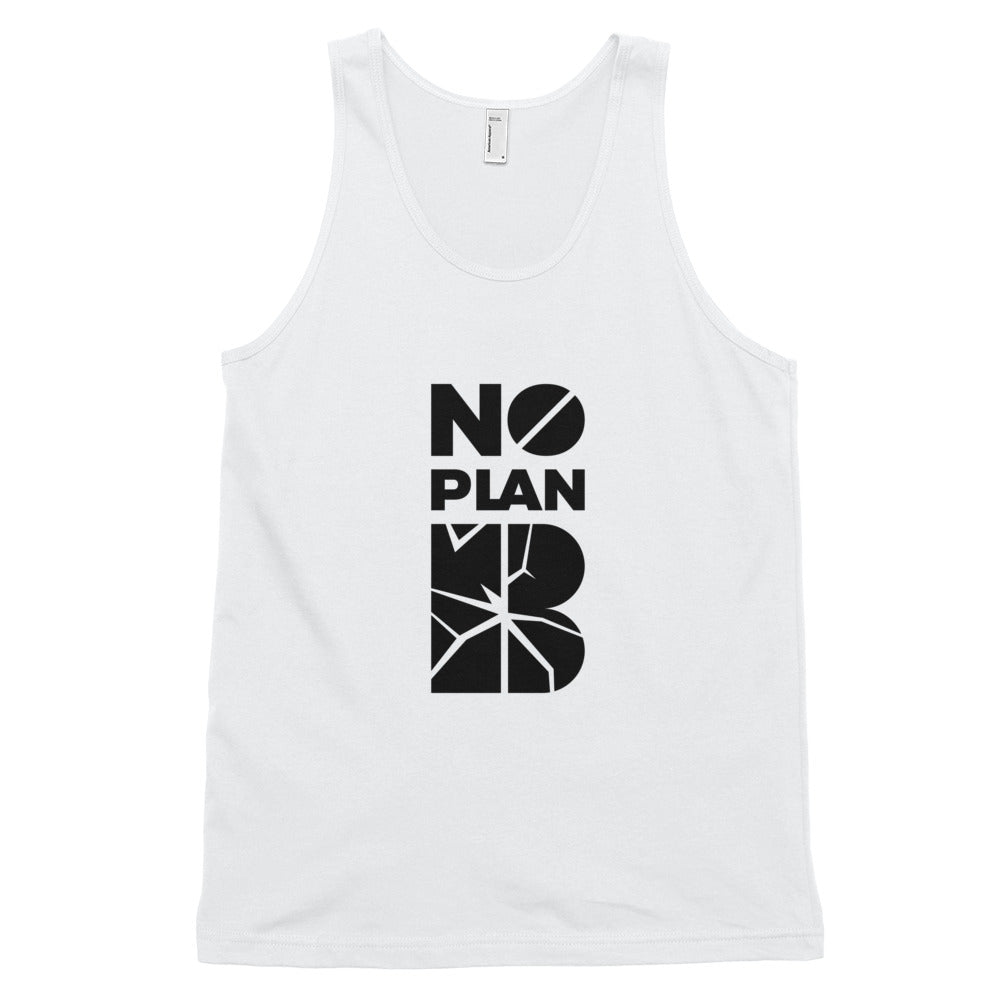 No Plan B Tank Top White