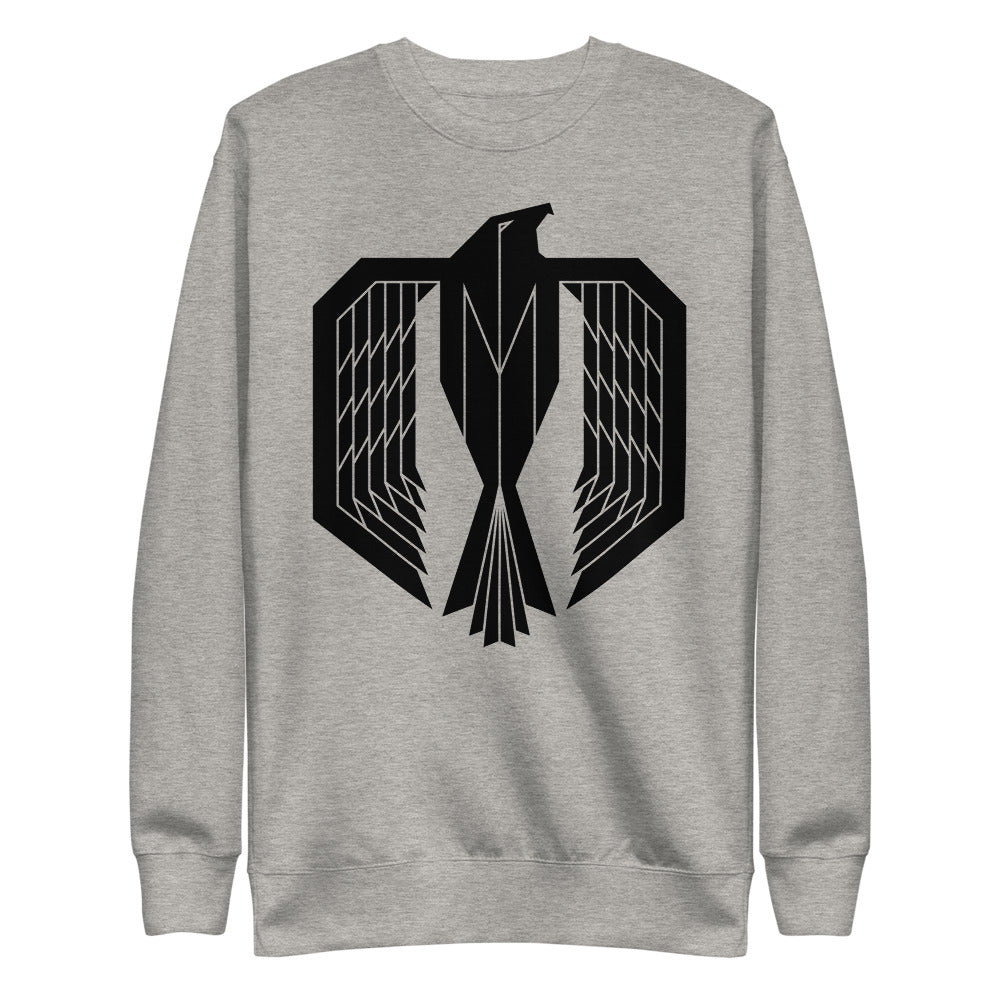 GREY FIGHTER EAGLE SWEATER
